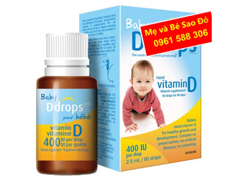 Vitamin D3 baby DDrops 400IU