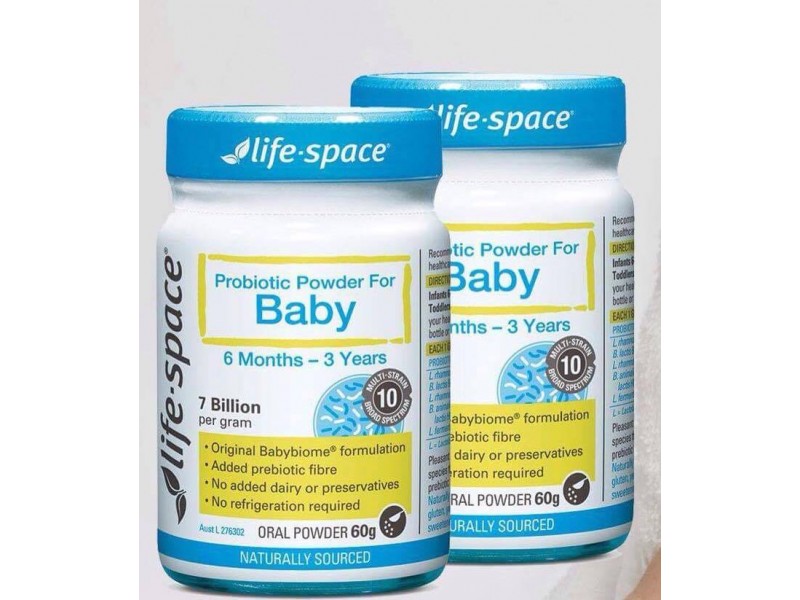 Men vi sinh Úc Life Space Baby 6m - 3y