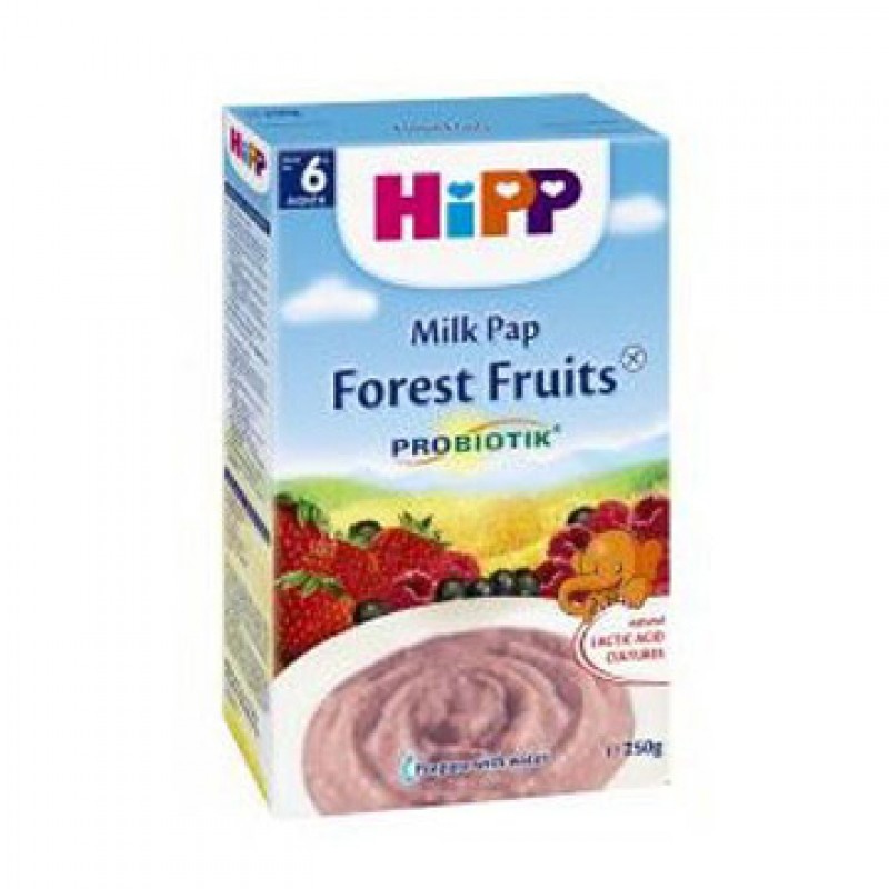 Bột ăn dặm HIPP sữa hoa quả rừng 250g 