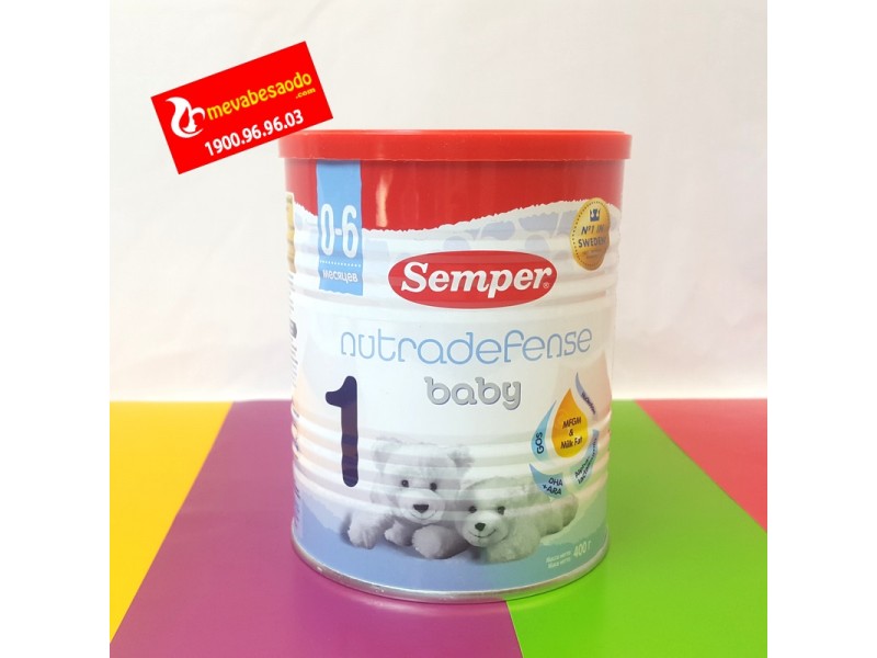 Sữa Semper Nga số 1 hộp 400g 0-6m