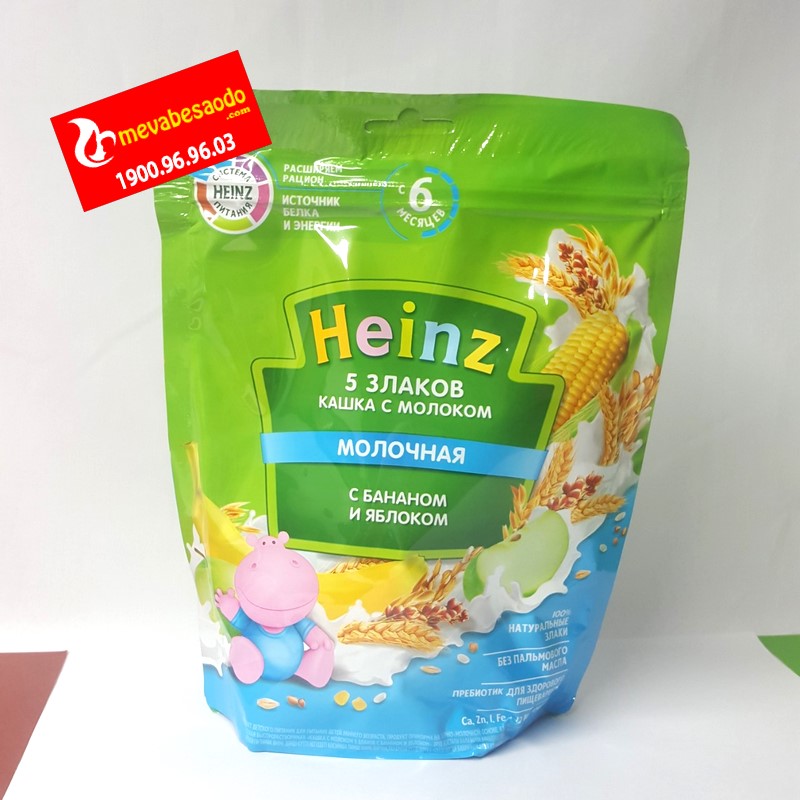Bột ăn dặm Heinz Nga cho trẻ từ 6 tháng